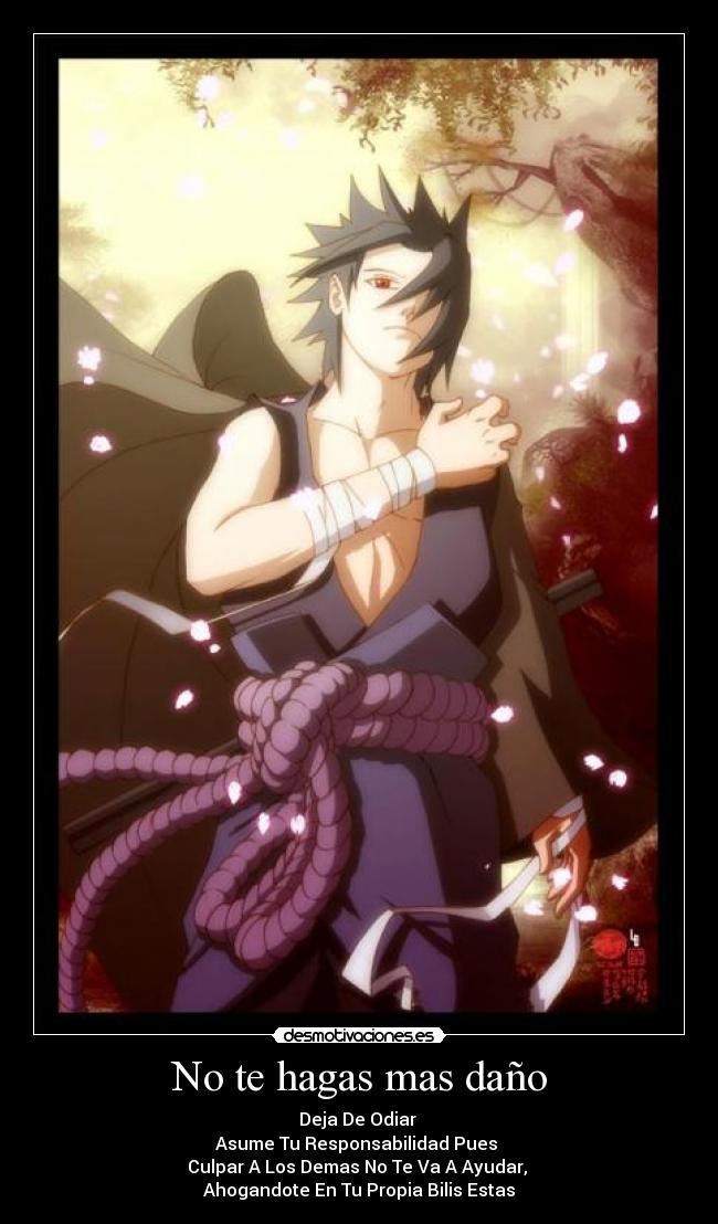 No te hagas mas daño -