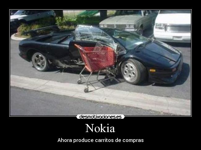 Nokia - Ahora produce carritos de compras