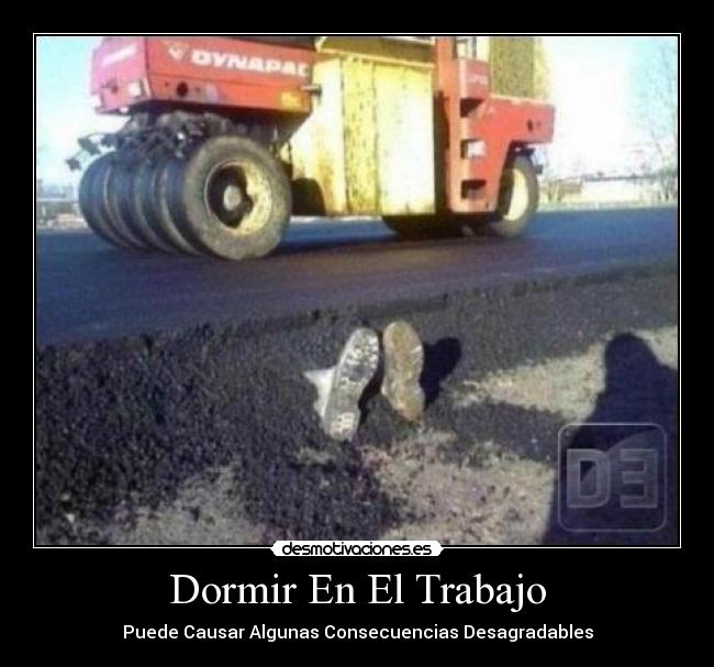 Dormir En El Trabajo - 