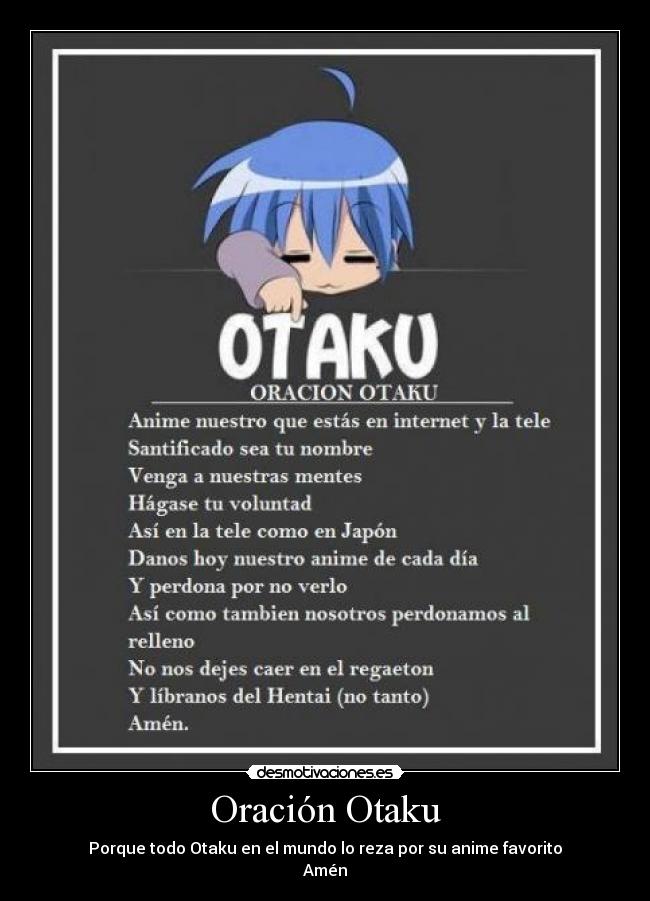 Oración Otaku - 