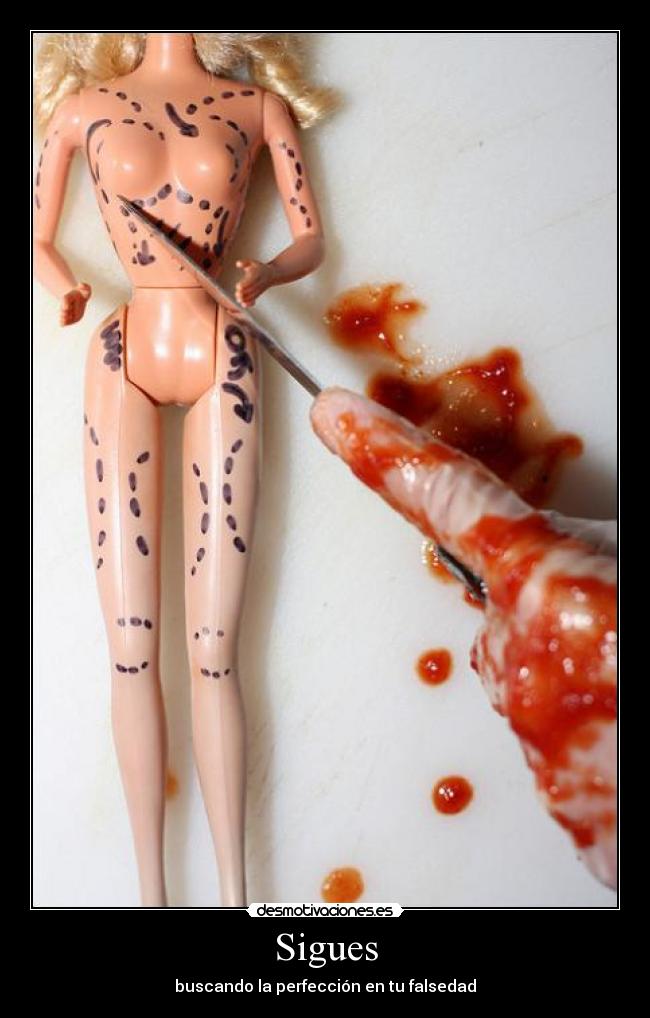 Sigues - buscando la perfección en tu falsedad