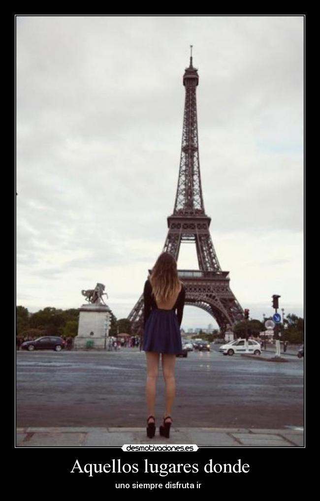 Aquellos lugares donde - uno siempre disfruta ir  ♥