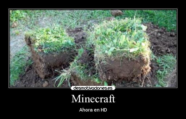 Minecraft - Ahora en HD