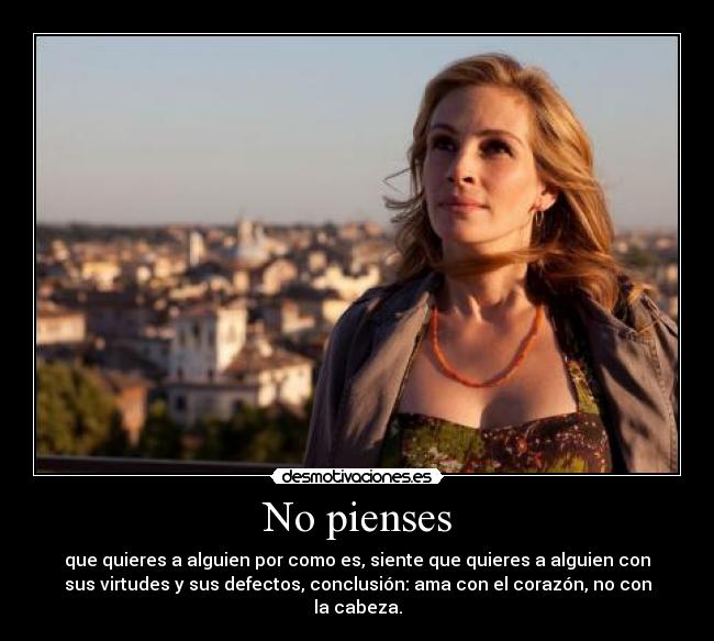 No pienses -