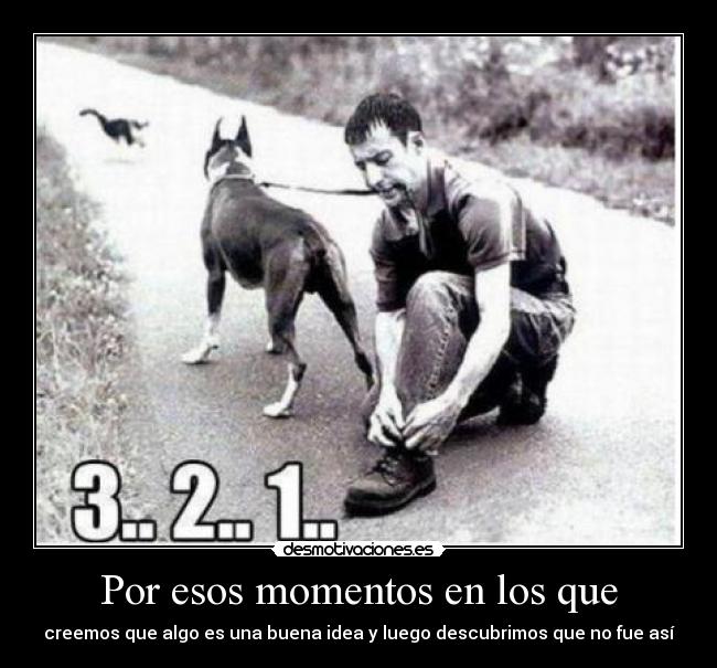 Por esos momentos en los que - creemos que algo es una buena idea y luego descubrimos que no fue así