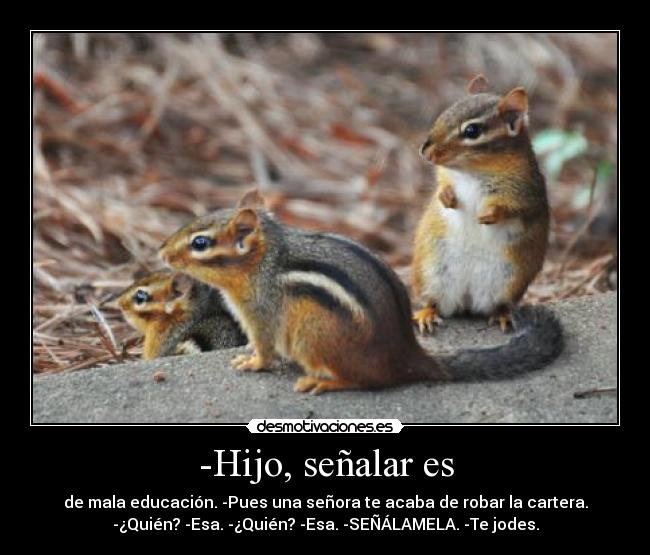 -Hijo, señalar es - 