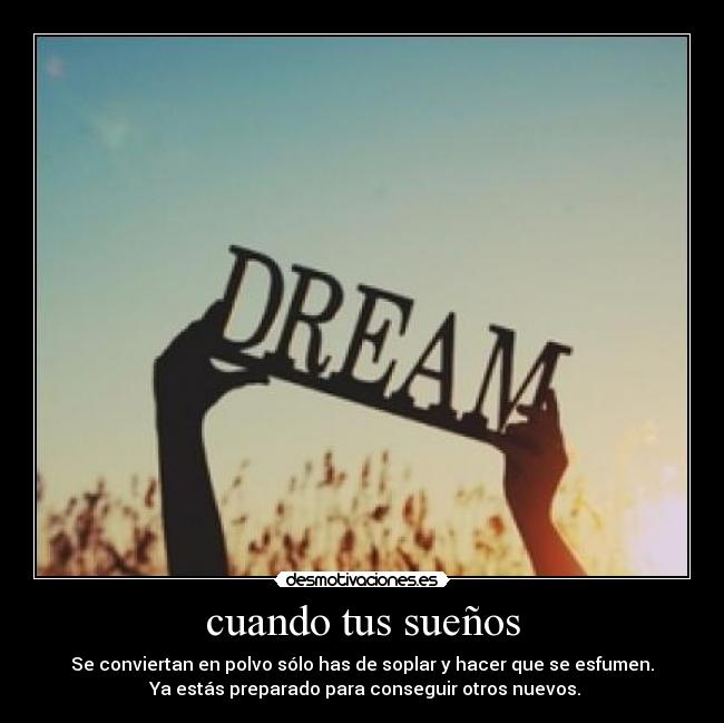 cuando tus sueños - 