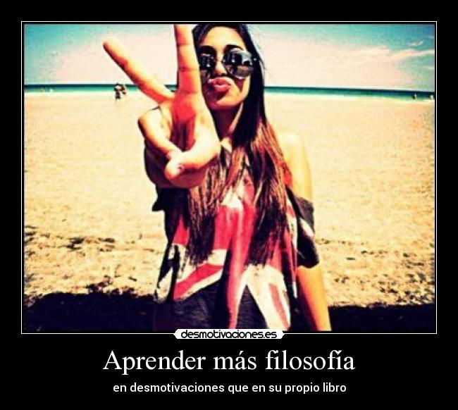 Aprender más filosofía - 