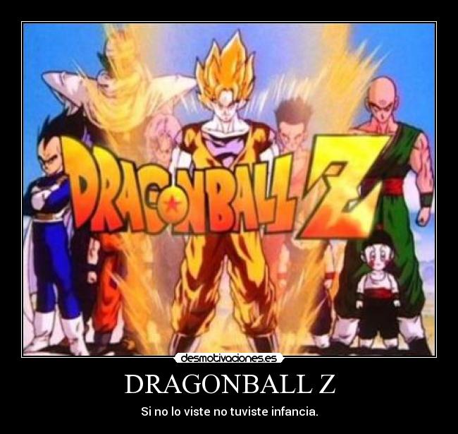 carteles dragon ball desmotivaciones
