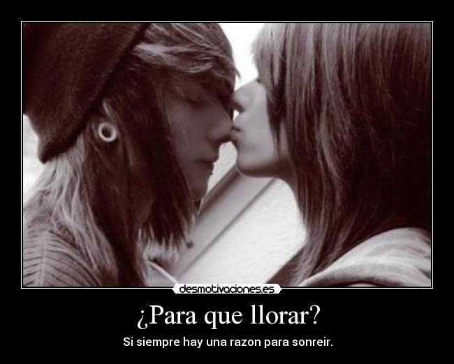 ¿Para que llorar? - 