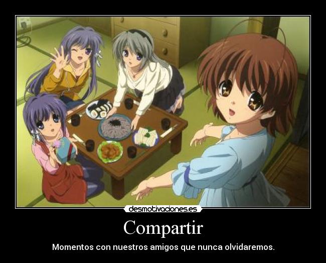 Compartir - Momentos con nuestros amigos que nunca olvidaremos.