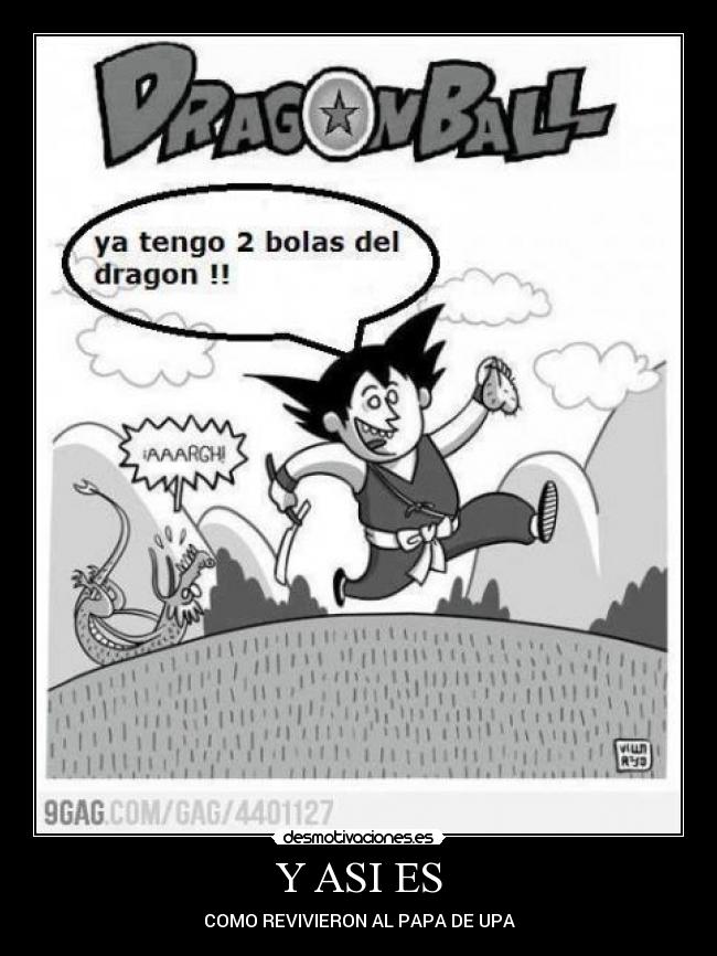 Y ASI ES - COMO REVIVIERON AL PAPA DE UPA