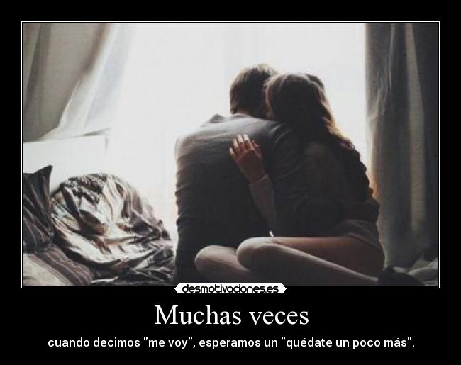 Muchas veces -