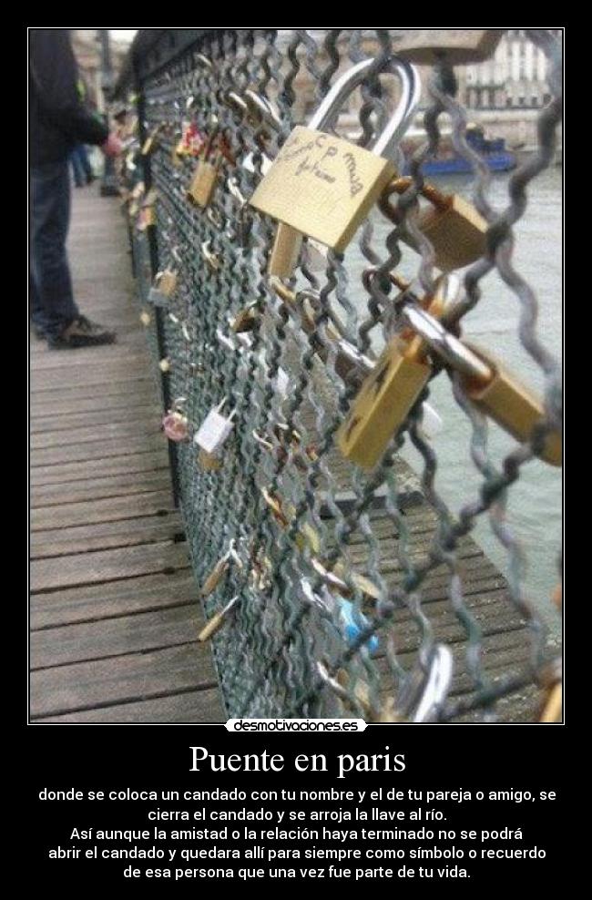 Puente en paris - 