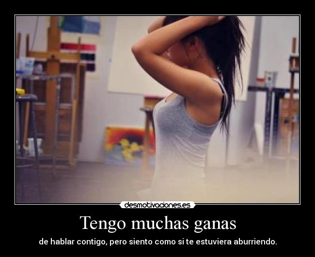 Tengo muchas ganas - 