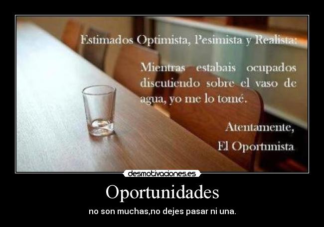 Oportunidades - 