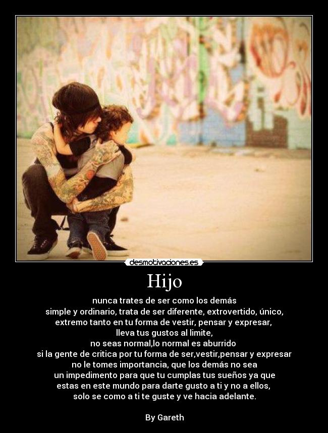 carteles hijo desmotivaciones