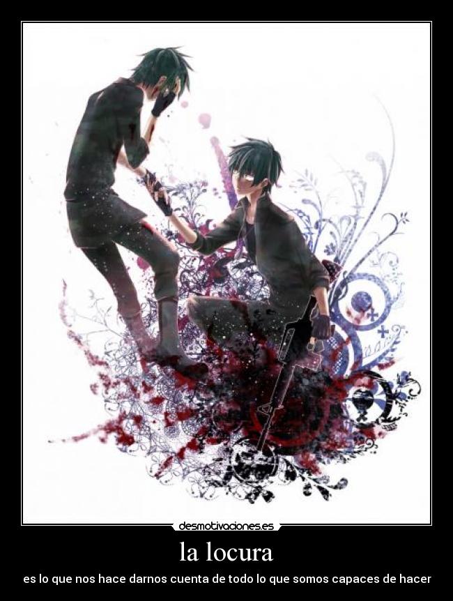 carteles locura anime locura flyppy happy tree friends desmotivaciones