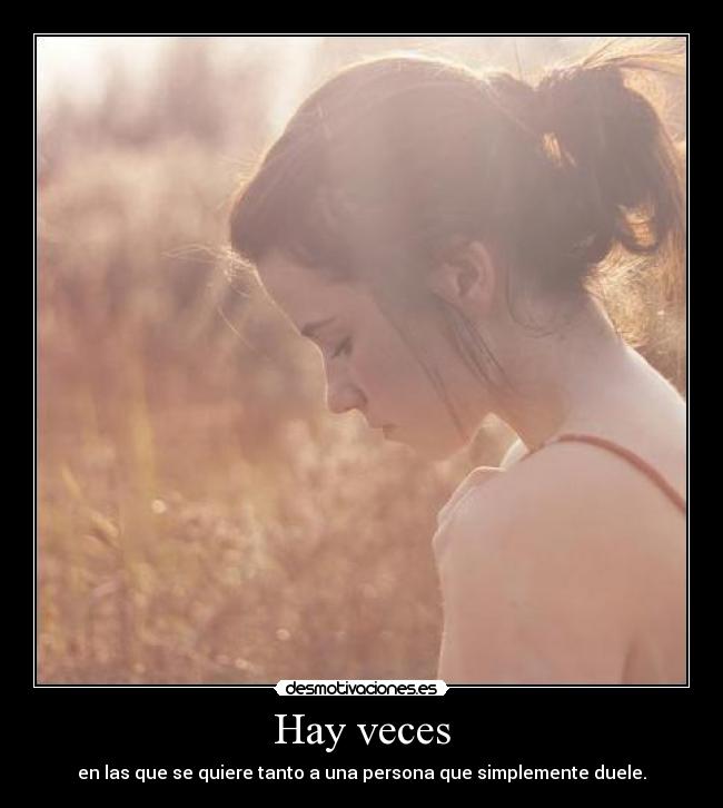 Hay veces - 