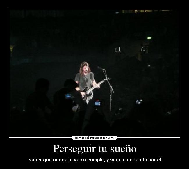 Perseguir tu sueño -