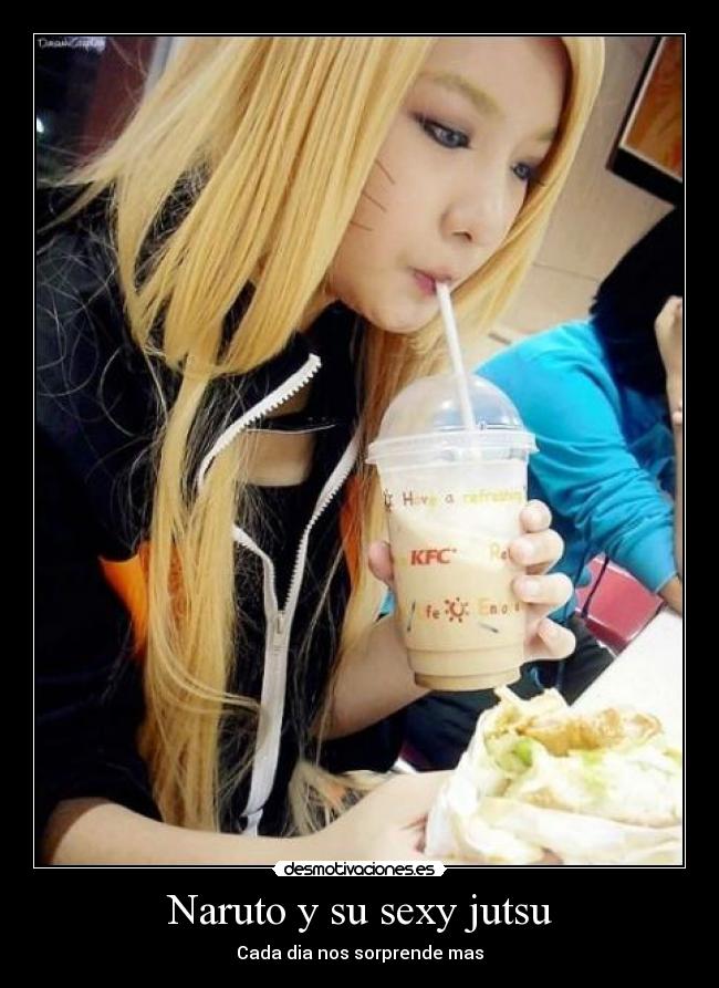 Naruto y su sexy jutsu - Cada dia nos sorprende mas