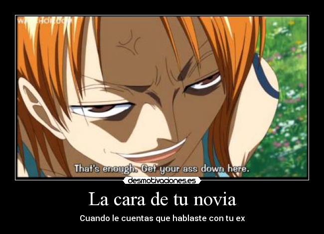 La cara de tu novia - 