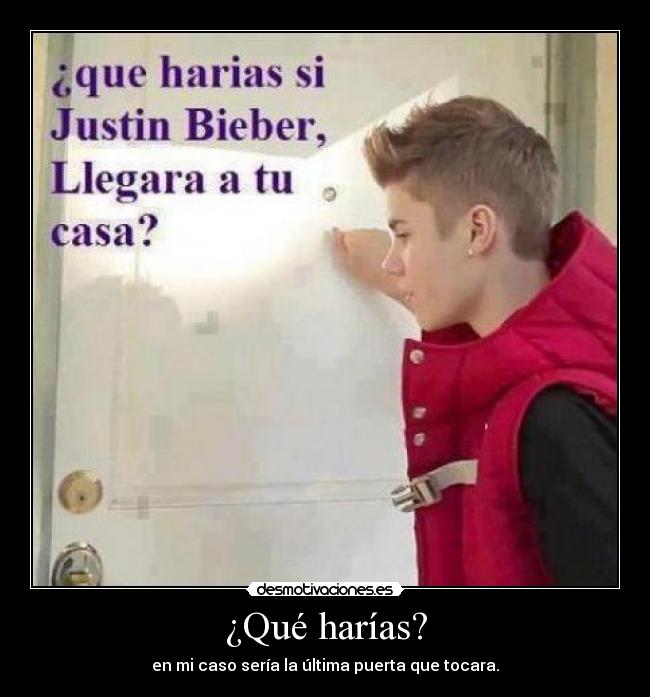 ¿Qué harías? - en mi caso sería la última puerta que tocara.