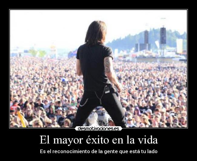 El mayor éxito en la vida -