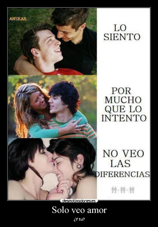 Solo veo amor -