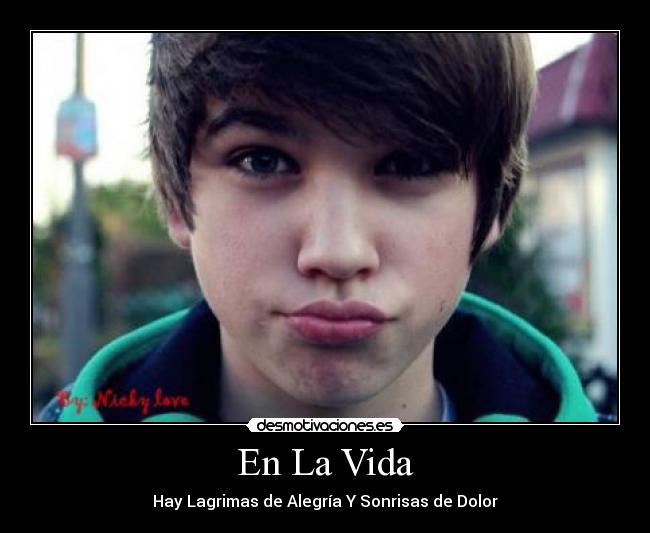 En La Vida - Hay Lagrimas de Alegría Y Sonrisas de Dolor