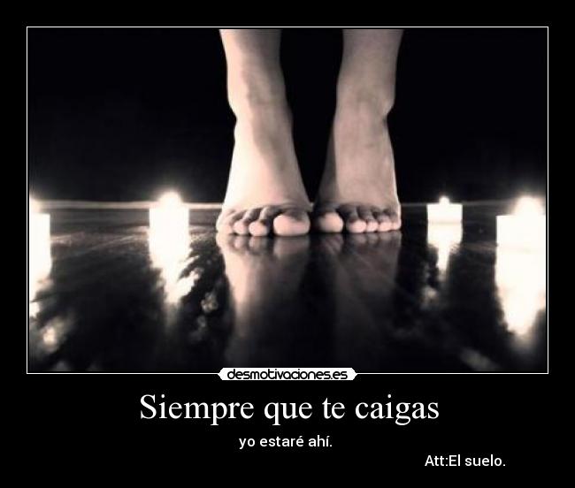 Siempre que te caigas - 