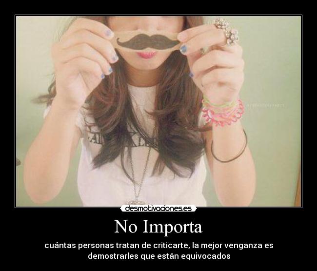 No Importa -