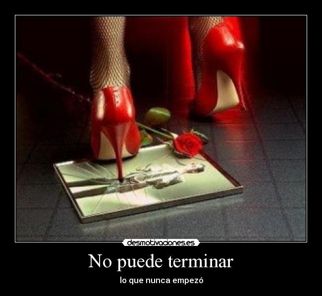 No puede terminar - 