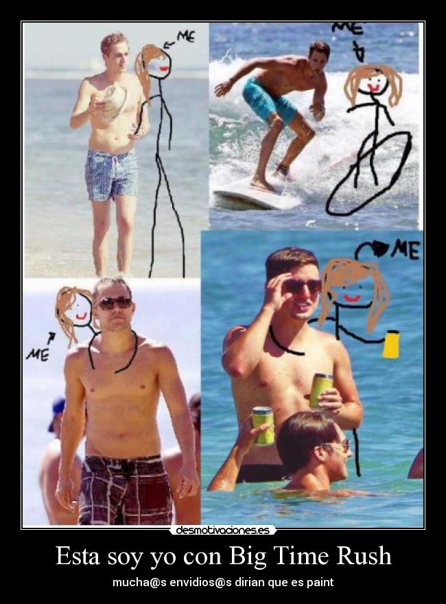 Esta soy yo con Big Time Rush -