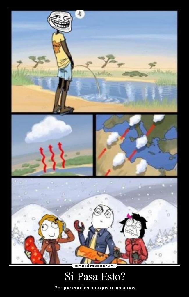 Si Pasa Esto? - Porque carajos nos gusta mojarnos