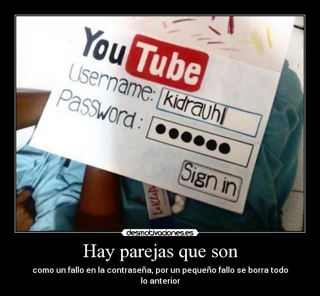 Hay parejas que son -