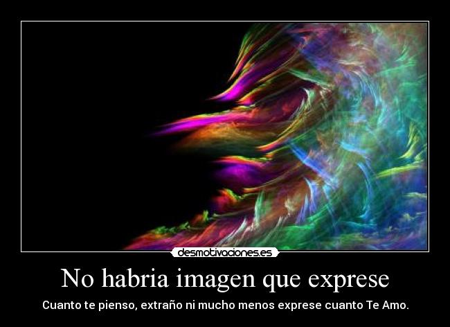 No habria imagen que exprese - 