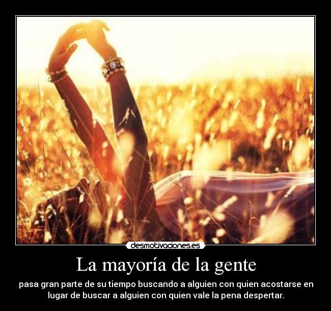 La mayoría de la gente - 