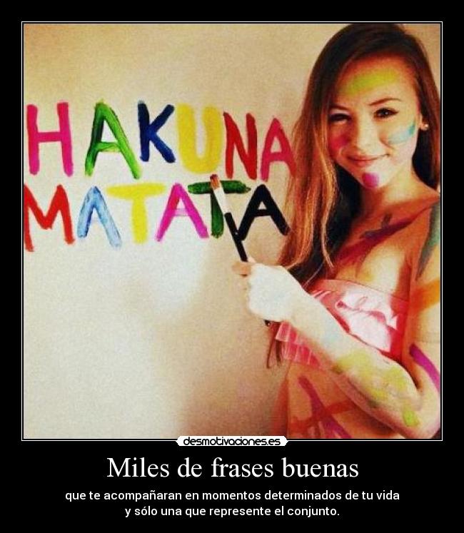 Miles de frases buenas -