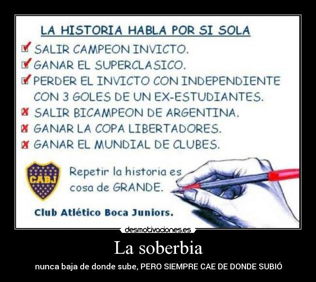 carteles bosta juniors argentina gallieno desmotivaciones