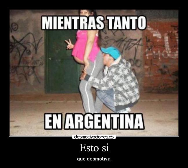 Esto si - que desmotiva.