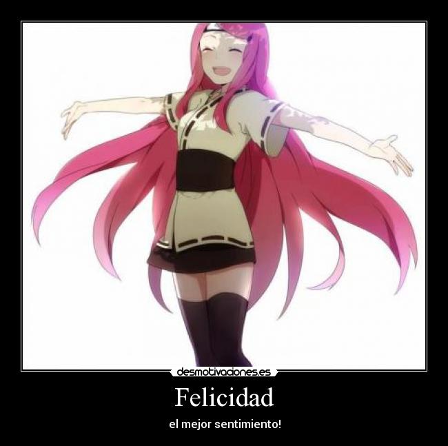 carteles felicidad kushina uzumaki desmotivaciones