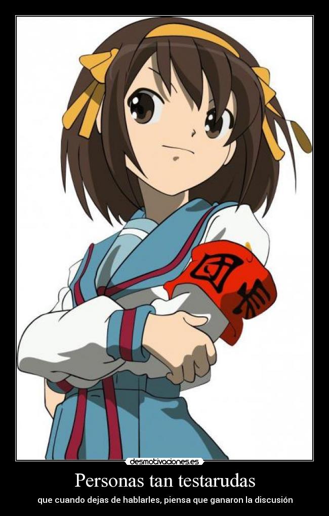 carteles anime manga suzumiya haruhi hurukaze intruders 1kdll nigatsu otaku desmotivaciones