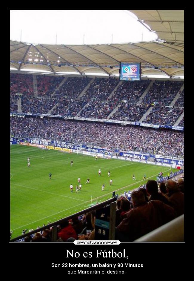 No es Fútbol, - 