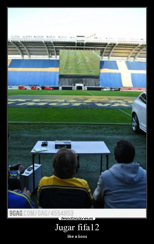 Jugar fifa12 - like a boss