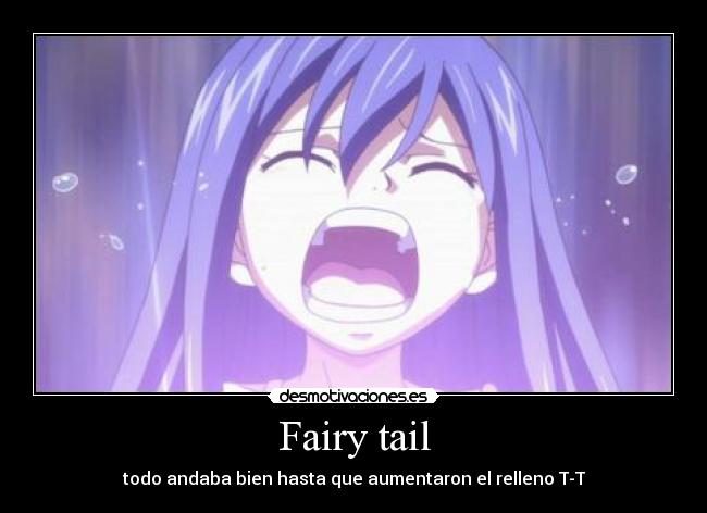 Fairy tail - todo andaba bien hasta que aumentaron el relleno T-T