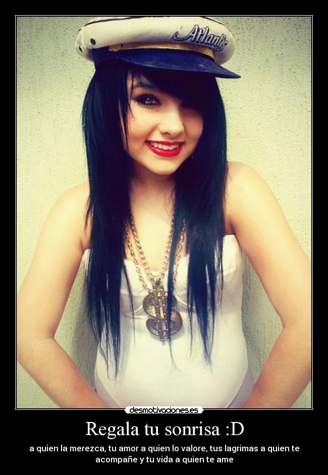 Regala tu sonrisa :D -