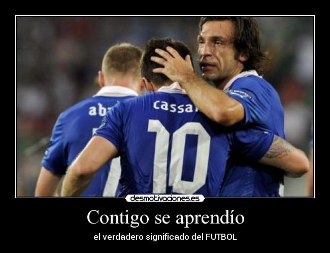 Contigo se aprendío -