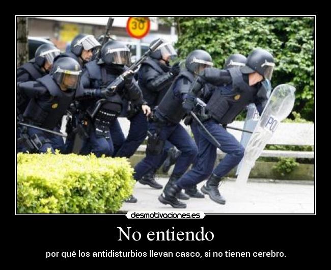 No entiendo - 