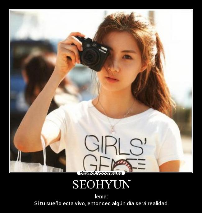 carteles seohyun snsd girls generation soshis desmotivaciones